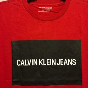 Calvin Klein Shirts - Calvin Klein Men's XXL Cotton graphic t-shirt NWT Calvin Klein Shirts - Calvin Klein Men's XXL Cotton graphic t-shirt NWT